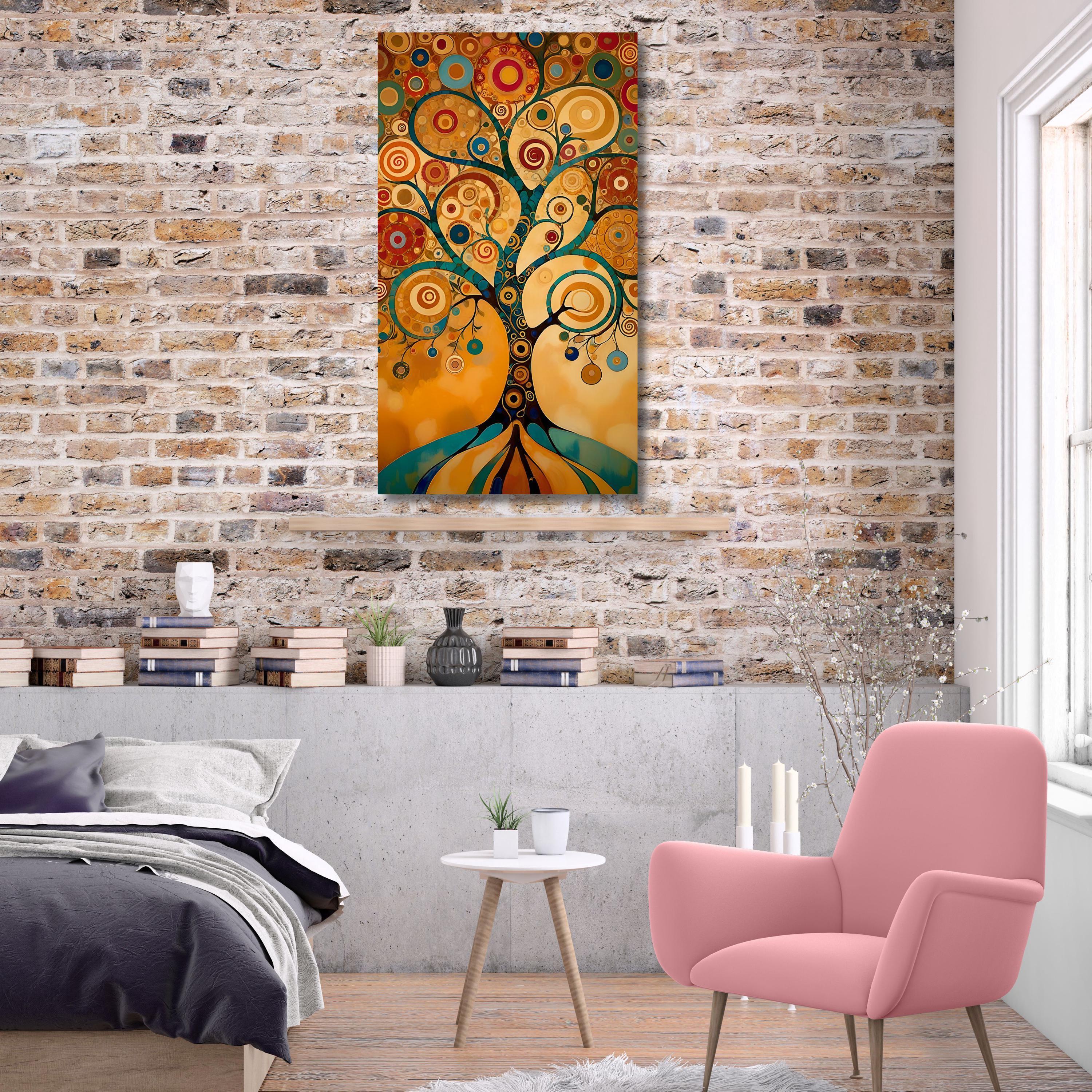 Tree of Life Gustav Klimt Canvas Wall Art,tree of Life Framed Wall Art ...