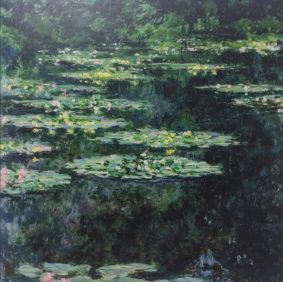 Claude Monet Canvas Wall Art Water Lilies 1904 Print Claude - Etsy