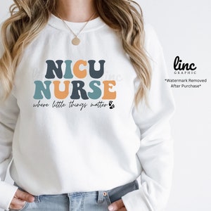 PNG - Nicu Nurse Sublimation Design - PNG Digital Download