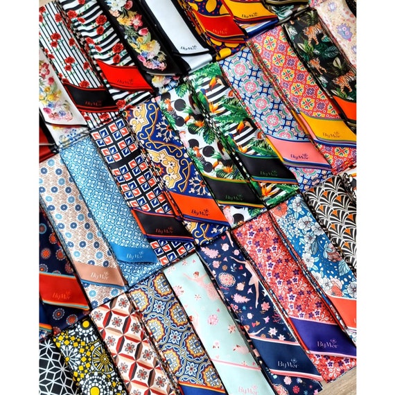 Skinny Scarf: Handbag Handle Wrap, Neck Scarf