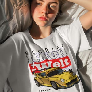 Yellow Sports Car Design – Bold Supercar Graphic for Car Lovers & Gearheads, 1110