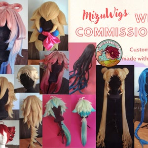 DON'T BUY ADD!!!! Custom wig commissions/Pelucas por encargo  [Read the description for more information]