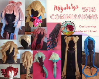 DON'T BUY ADD!!!! Custom wig commissions/Pelucas por encargo  [Read the description for more information]