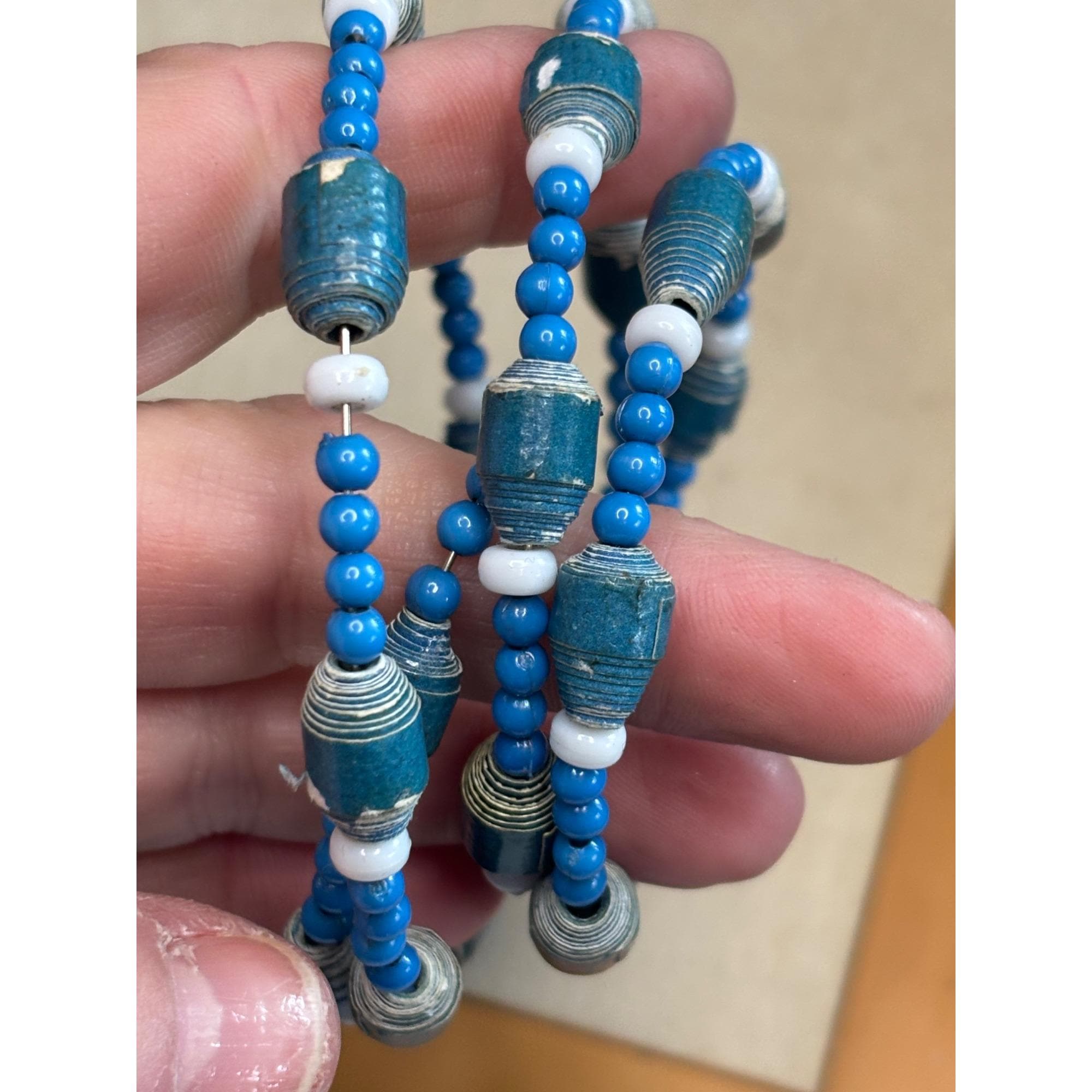 Bracciale regolabile con perline di cristallo