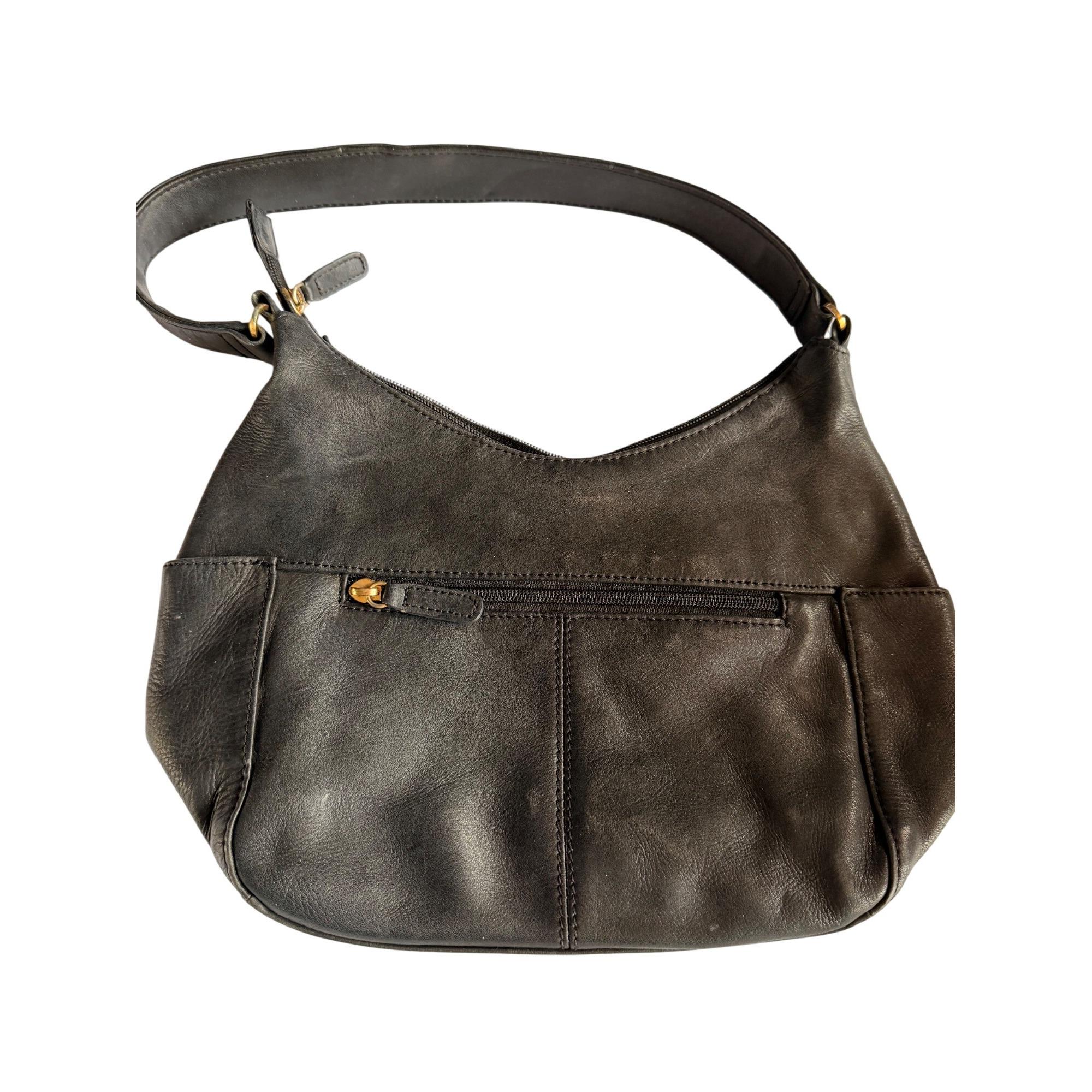 Y2K St Johns Bay Mini Backpack‎ Black Leather Purse Shoulder Bag St Johns Bay Leather Shoulder Bag | Mercari main image 3