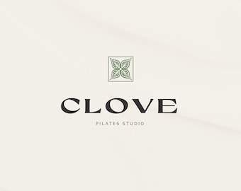 Premade Yoga Logo Design | Clove Brand Assets (Digital)