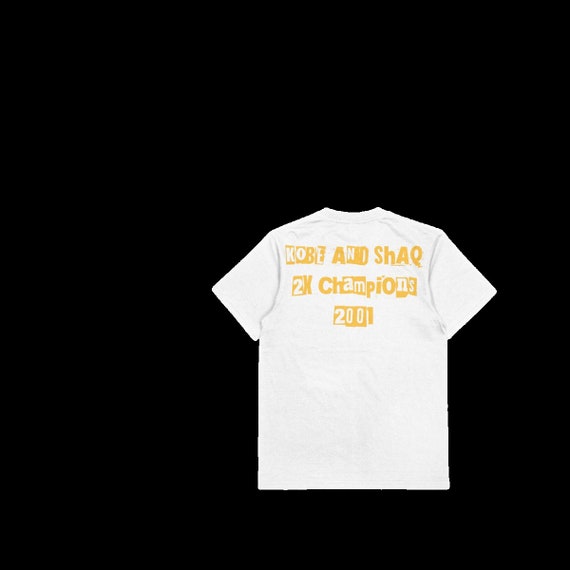 Kobe and Shaq 2x champion T-shirt