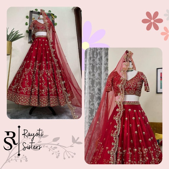 Rich wedding lehenga store