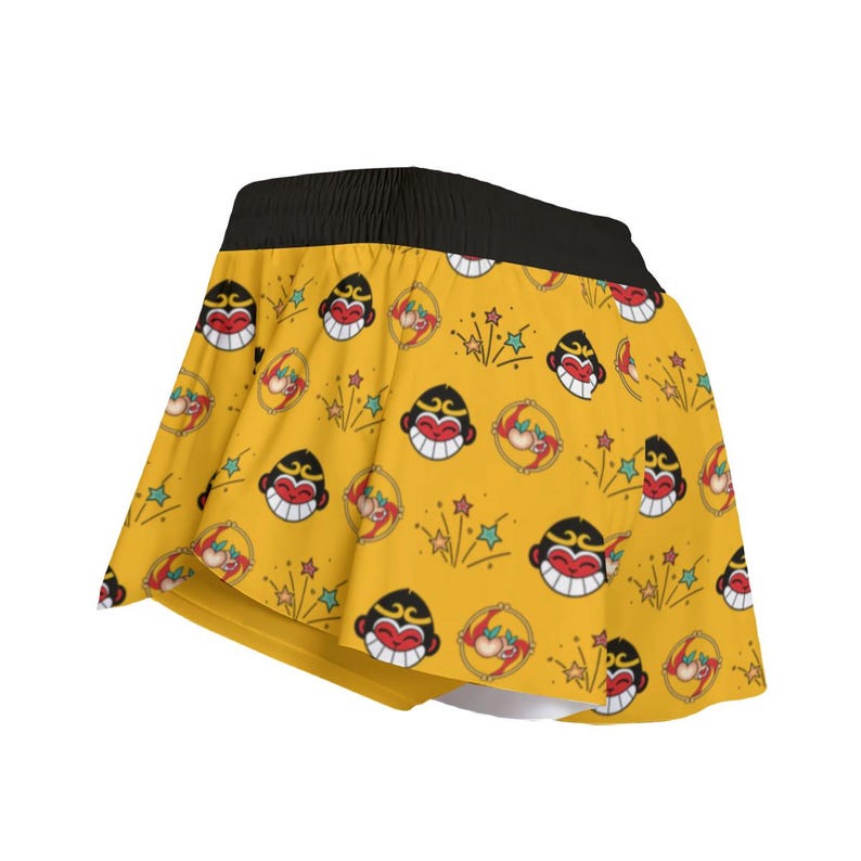 Best Gift MK Wukong Peach, Flowy Kawaii Shorts Etsy Canada