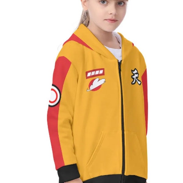 Kids Unisex Animation Monkei Kid Cosplay MK Sun Wukong Unisex Zip Hoodie