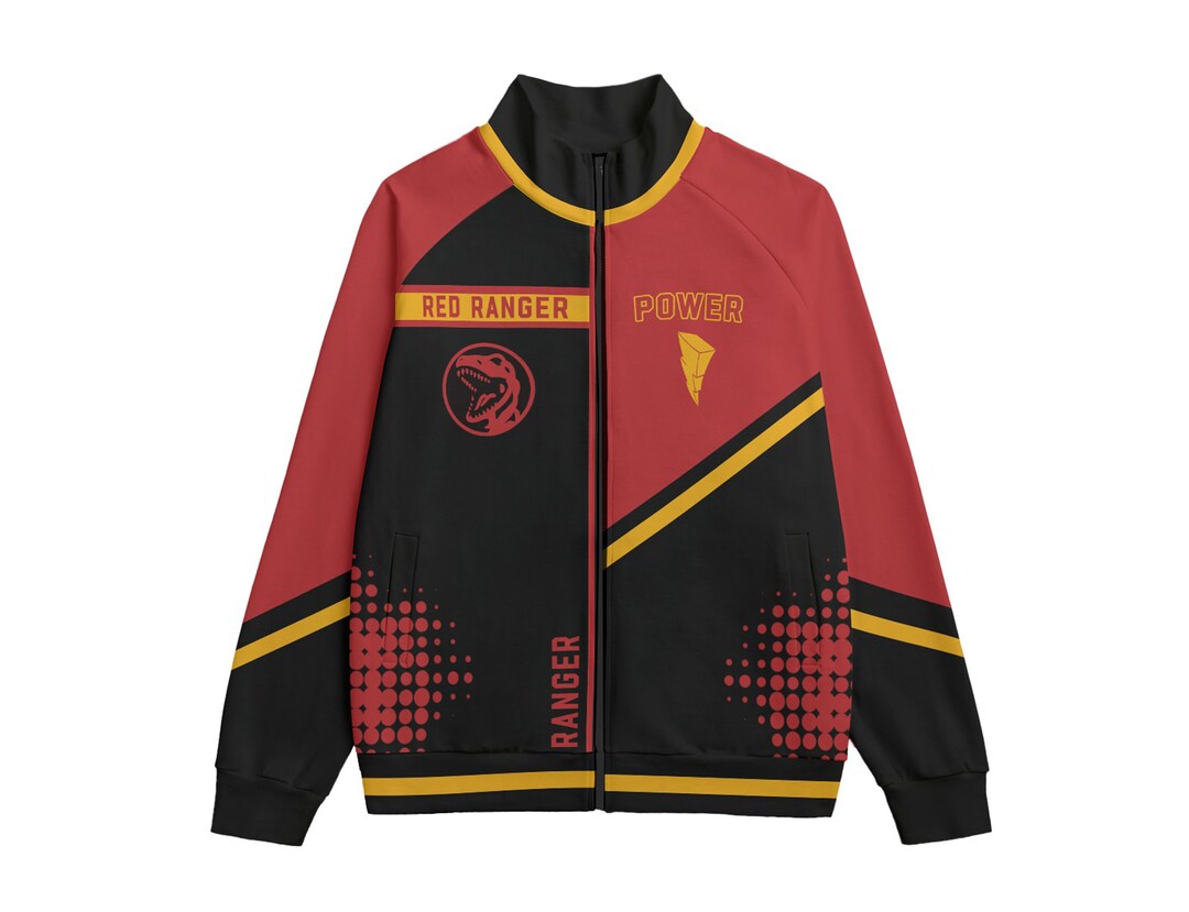 Unisex Power Rangers Red Ranger Derivative Jacket - Etsy