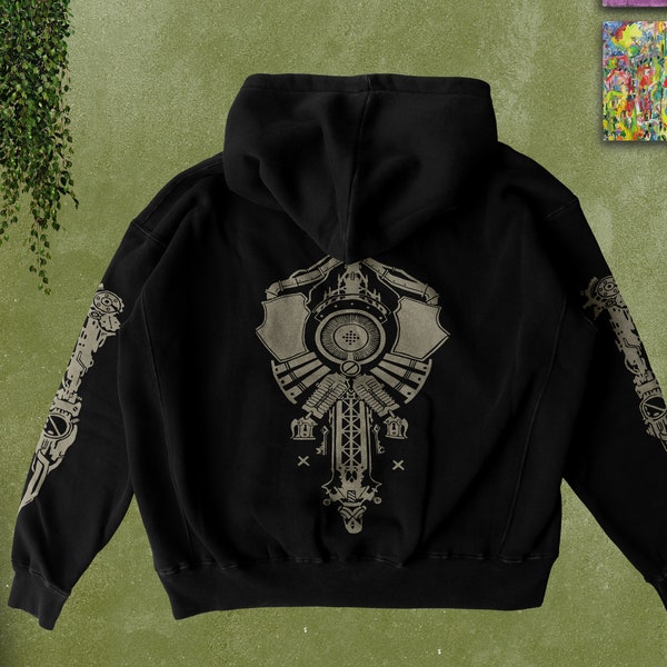 Unisex Oversize Vi Tattoos Premium Hoodie| Unisex Oversize Beste Geschenk Sweatshirt