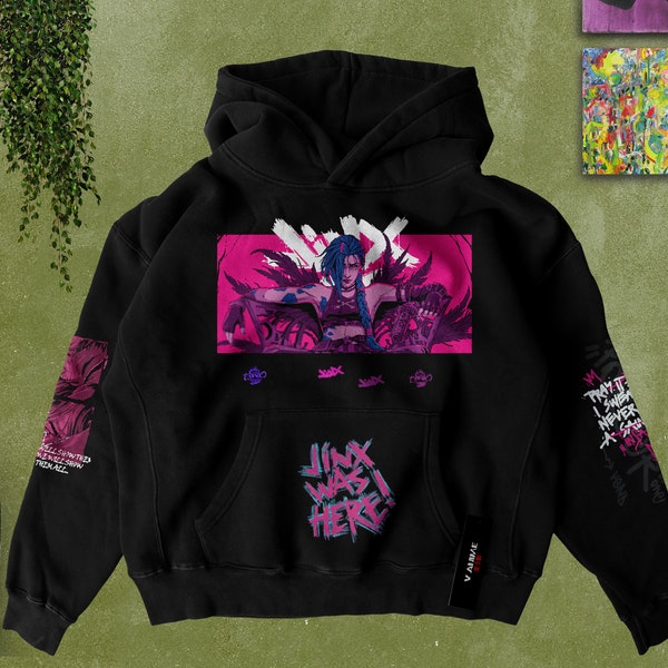 Unisex Oversize Arcane Jinx Hoodie  Best Gift