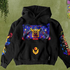 Vanoss 2025 flame hoodie