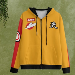 Animation Monkie MK Cosplay MK Sun Wukong Oversize Unisex Zip Hoodie