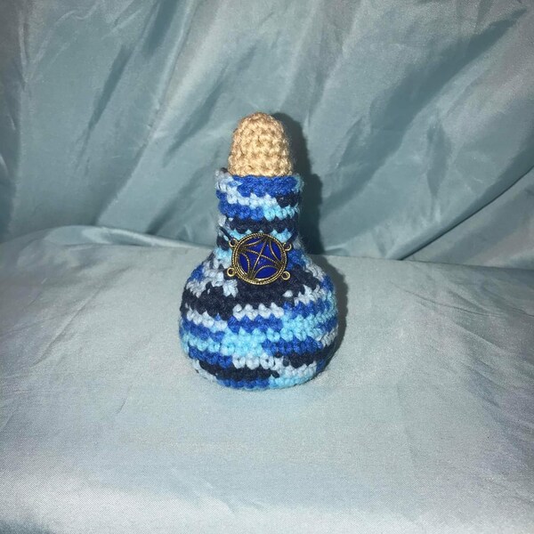 Crochet Pattern Potion Bottle Dice Bag Etsy