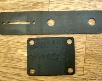 Telecaster onbewerkte metalen stuurplatenset standaard