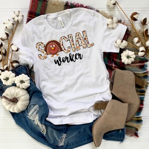 Thanksgiving Social Worker SVG