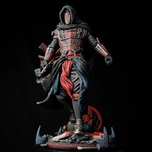 Darth Revan Figure, Star Wars Collectible, Gift for Fan, Dark Side Rebel, Action Figure Toy