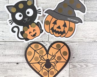Halloween Savings Challenge | Group of 3 | Savings | Scratch Off
