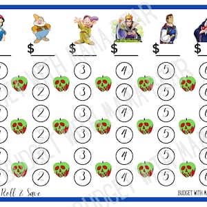 Roll & Save Challenge | Savings Challenge | Budgeting