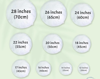 Round Pillow Insert|Soft Silicone Bead Cushion Filler for Decorative Circle Pillows|Round Cushion Insert