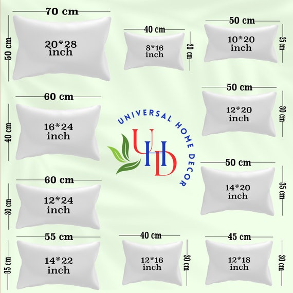 All Sizes Rectangle Pillow Insert|Soft Silicone Bead Cushion Filler for  Decorative Lumbar Pillows