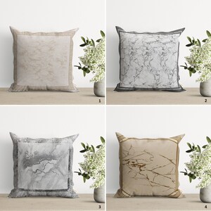 Capa de almofada emoldurada | Capa de almofada com decoração simples e doce | Fronha contemporânea com toque suave | Decoração moderna e elegante para casa | Almofada de inauguração