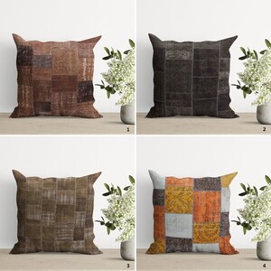 Fronha estilo patchwork | Capa de almofada geométrica simples e com toque doce | Decoração elegante para casa | Fronha moderna | Presente de inauguração e chique