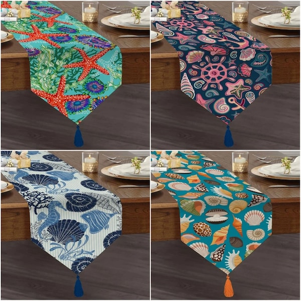 Beach Table Runner Etsy Australia