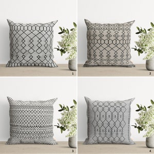 Capa de almofada estilo sudoeste | Fronha simples e fofa | Almofada nórdica | Decoração de casa com design de tapete tribal étnico | Almofada decorativa para inauguração de casa