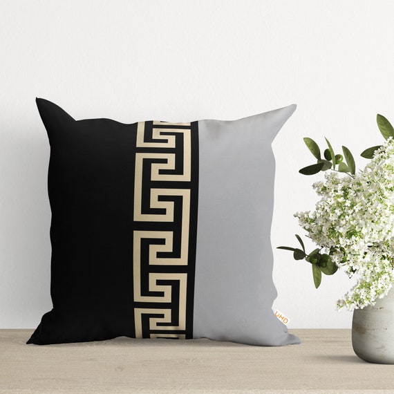 Greek key decorative pillows online