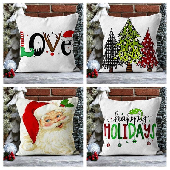 The Perfect Christmas Pillow For You! 18x18 Zippered Pillow Cover With – 1  Season At A Time