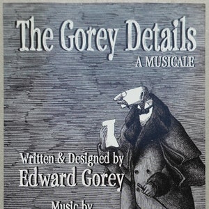 Die Gorey Details Lesezeichen/Werbekarte
