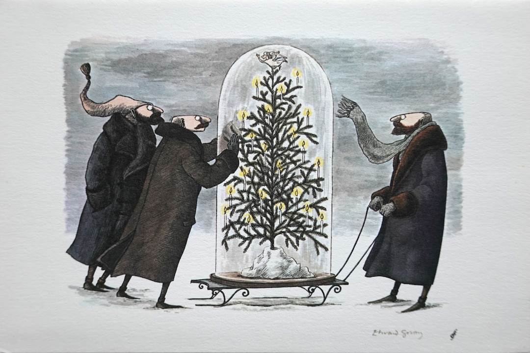 Edward Gorey Christmas Cards 