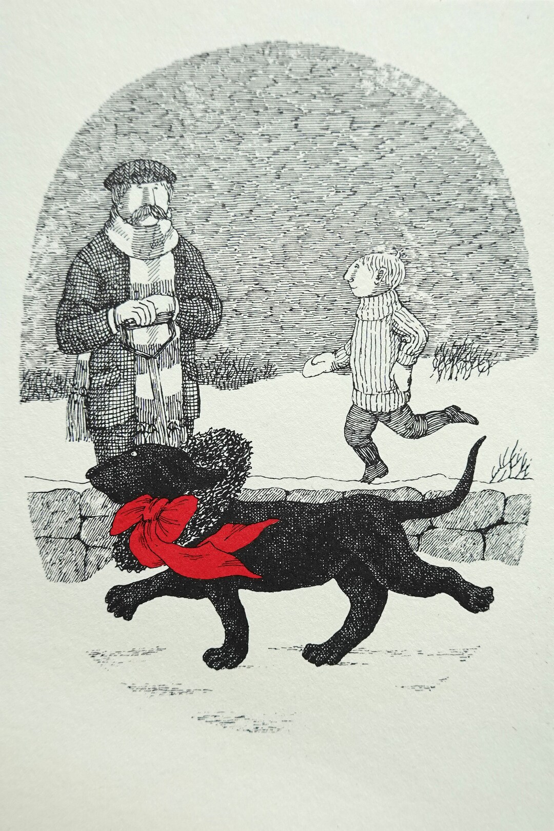 Edward gory christmas cards