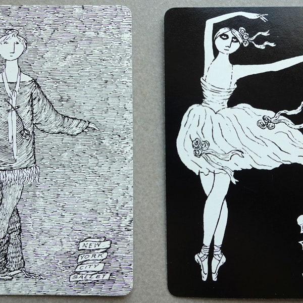 Edward Gorey Playing Cards - New York City Ballet