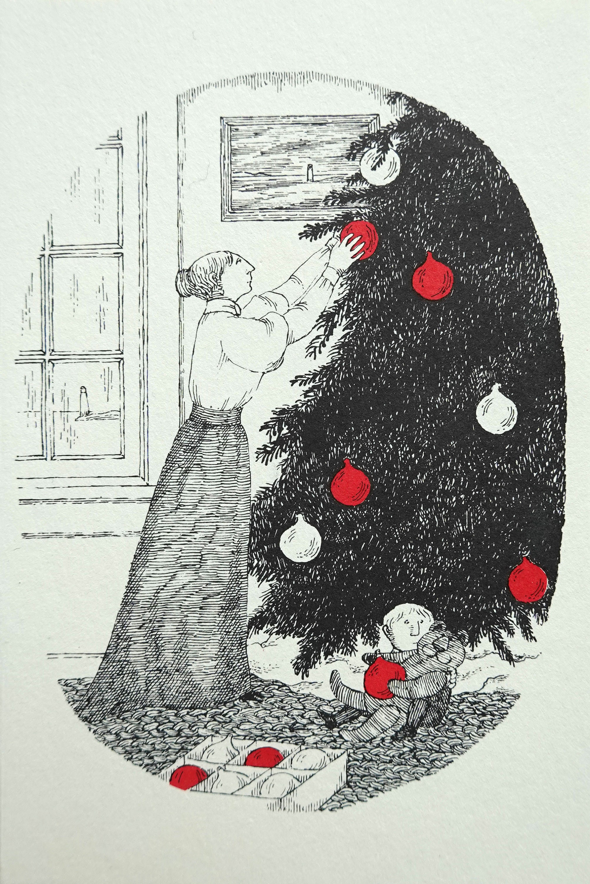 Edward Gorey Christmas Cards 
