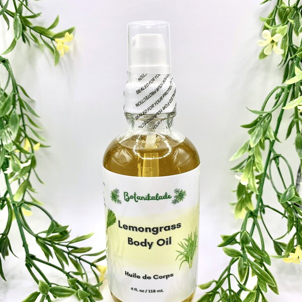 Lemongrass Body Oil