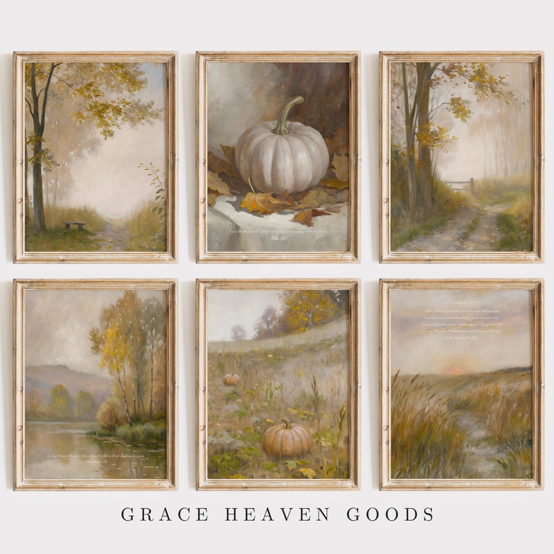 Fall Picture With Bible Verse - Etsy