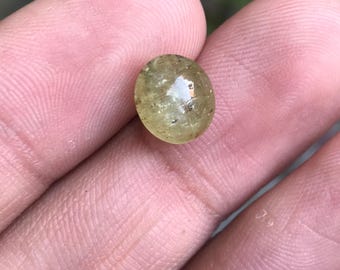 Natural Cats Eye Chrysoberyl Cats Eye 4.35 cts 9.5X8X6 mm- Earth Mined Chrysoberyl Loose Gemstone Crystal Cabochons