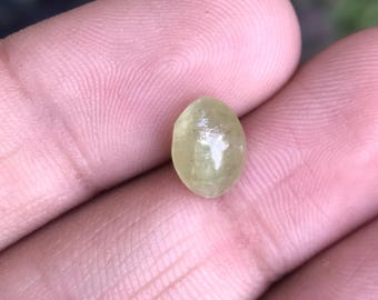 Natural Cats Eye Chrysoberyl Cats Eye 5.25 cts 9.6X7X6 mm- Earth Mined Chrysoberyl Loose Gemstone For Jewelry Making
