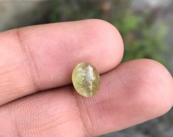 Natural Cats Eye Chrysoberyl Cats Eye 3.5 cts 9.5X7X5 mm- Earth Mined Chrysoberyl Loose Gemstone For jewelry makings