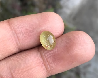 Natürliches Katzenauge Chrysoberyll-Katzenauge 3,30 cts 9.5X7.5X5.5 mm - Earth Mined Chrysoberyll-Lose Edelstein Für Schmuck machen