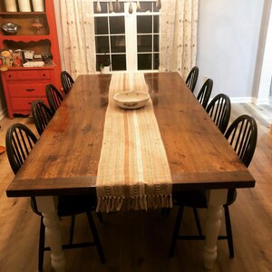 Reclaimed Oak Tables, Amish Made Solid Oak Dining Tables, Custom Made