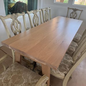 Handmade Farmhouse Hardwood Dining Tables | Large Farmhouse Dining Tables | Amish Crafted In Lancaster County, PA | Free Delivery