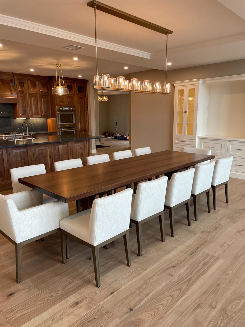 Black Walnut Dining Table: Amish Handcrafted, Sustainable Hardwood image 5