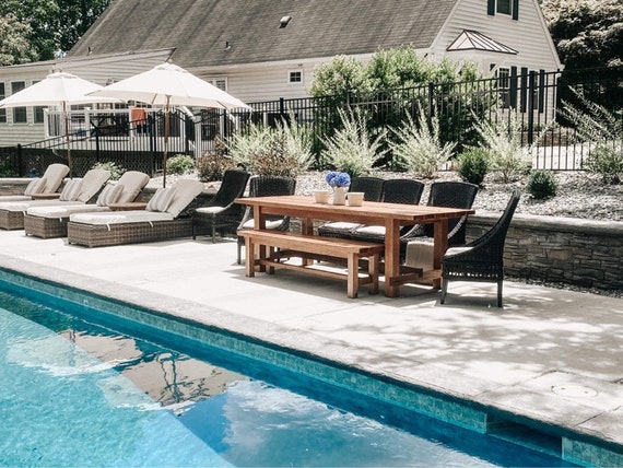 Amish built outdoor on sale furniture