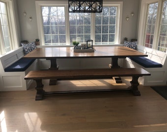 Amish Made Trestle Tables - Hand Crafted - Custom Made