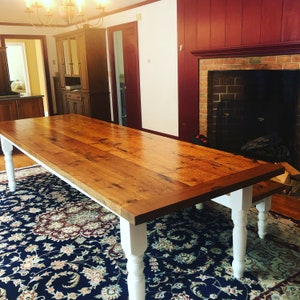 Reclaimed Oak Tables, Amish Made Solid Oak Dining Tables, Custom Made